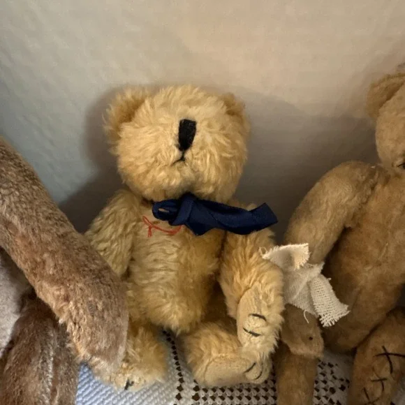 VINTAGE**Boyds Bears Russ Sugar Plum Bears Plush Vintage Collector Bear Lot of 6 - Picture 8 of 16